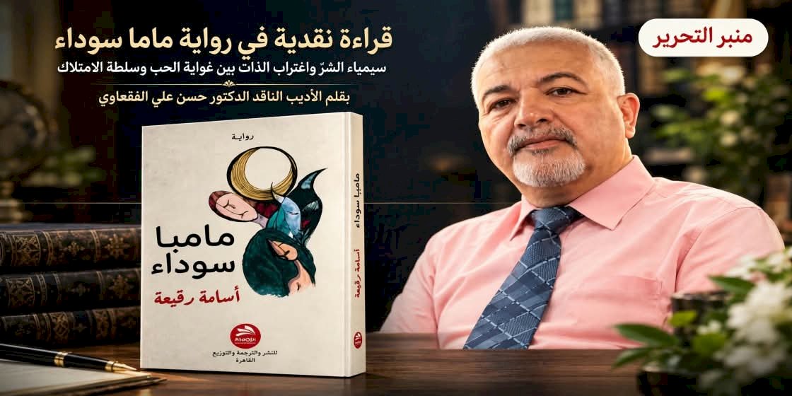 دراسة في رواية مامبا سوداء للأديب والروائي السوداني أسامة رقيعة
