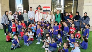 التضامن  تنظم احتفالا بانتصارات أكتوبر المجيدة بمركز  استقبال أطفال أبناء العاملين بالعاصمة الجديدة