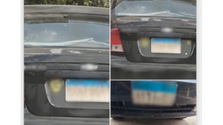 قائدة سيارة "ملاكى" تنفي طمس اللوحات المعدنية وتعلل العوامل الجوية السبب بالقاهرة