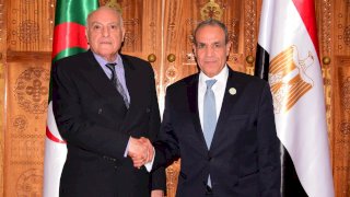وزير الخارجية يبحث مع نظيره الجزائري دفع التعاون الثنائي