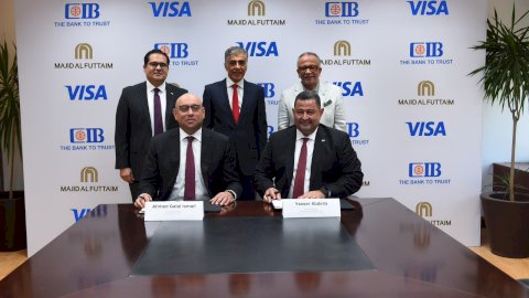 البنك التجاري الدولي يتعاون مع ماجد الفطيم وفيزا لإطلاق بطاقات CIB SHARE Visa الائتمانية