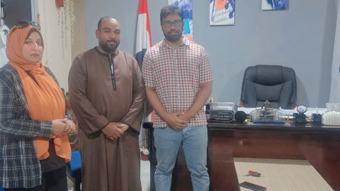 أسرة مريضة بتسمم حمل تقدم الشكر لقيادات قنا التنفيذية والصحية المستشفي العام
