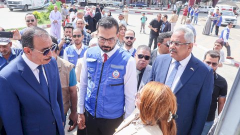 محافظ سوهاج يطلق مبادرة "صحة وانتصار" بميدان الثقافة بالتعاون مع مديرية الصحة