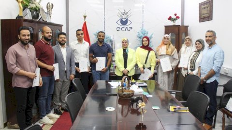 «متبقيات المبيدات» يختتم برنامجًا تدريبيًا للكشف عن العناصر الثقيلة في العينات الغذائية والبيئية