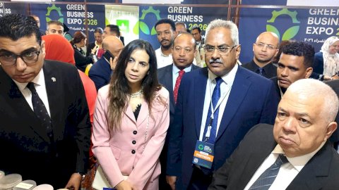 نائب محافظ سوهاج يشارك في افتتاح الدورة الرابعة من معرض الأعمال الخضراء 2026 بالأقصر