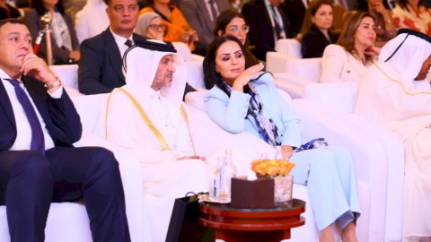 وزيرة التضامن  تشهد حفل افتتاح مكتب قطر الخيرية في جمهورية مصر العربية