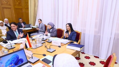 وزيرة التضامن ترأس أعمال الدورة العادية  للمكتب التنفيذي لمجلس وزراء الشؤون الاجتماعية العرب