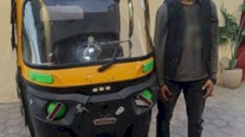 سائق التوك توك البلطجي بالاسكندرية في قبضة الأمن