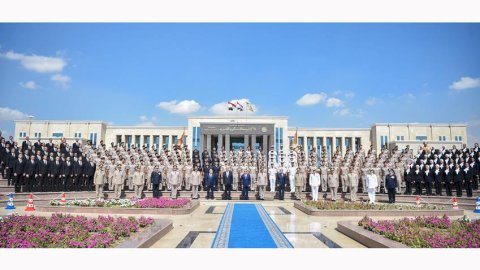 الرئيس السيسي يشهد حفل تخرج دفعات جديدة من الأكاديمية والكليات العسكرية