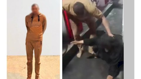 أعرف أسباب قيام عاطل تلقين زوجته علقة ساخنة داخل محطة وقود ببني سويف