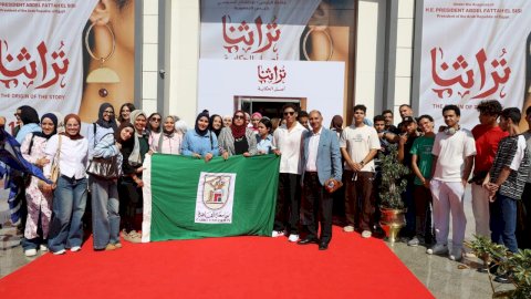 آلاف الزوار العرب والأجانب وحفلات للفنون الشعبية بمعرض تراثنا