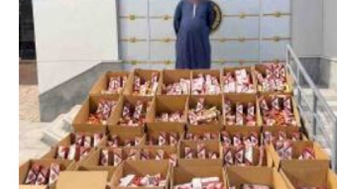 القبض علي سائق بحوزته 750 ألف قطعة ألعاب نارية بالفيوم