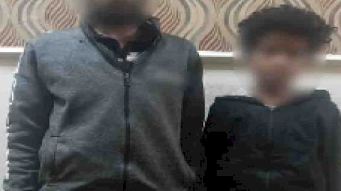 تسليم طفل منشور التسول لوالده بالبحيرة