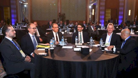 وزير الخارجية يشارك في مؤتمر البنك الدولي الخامس للتصنيع